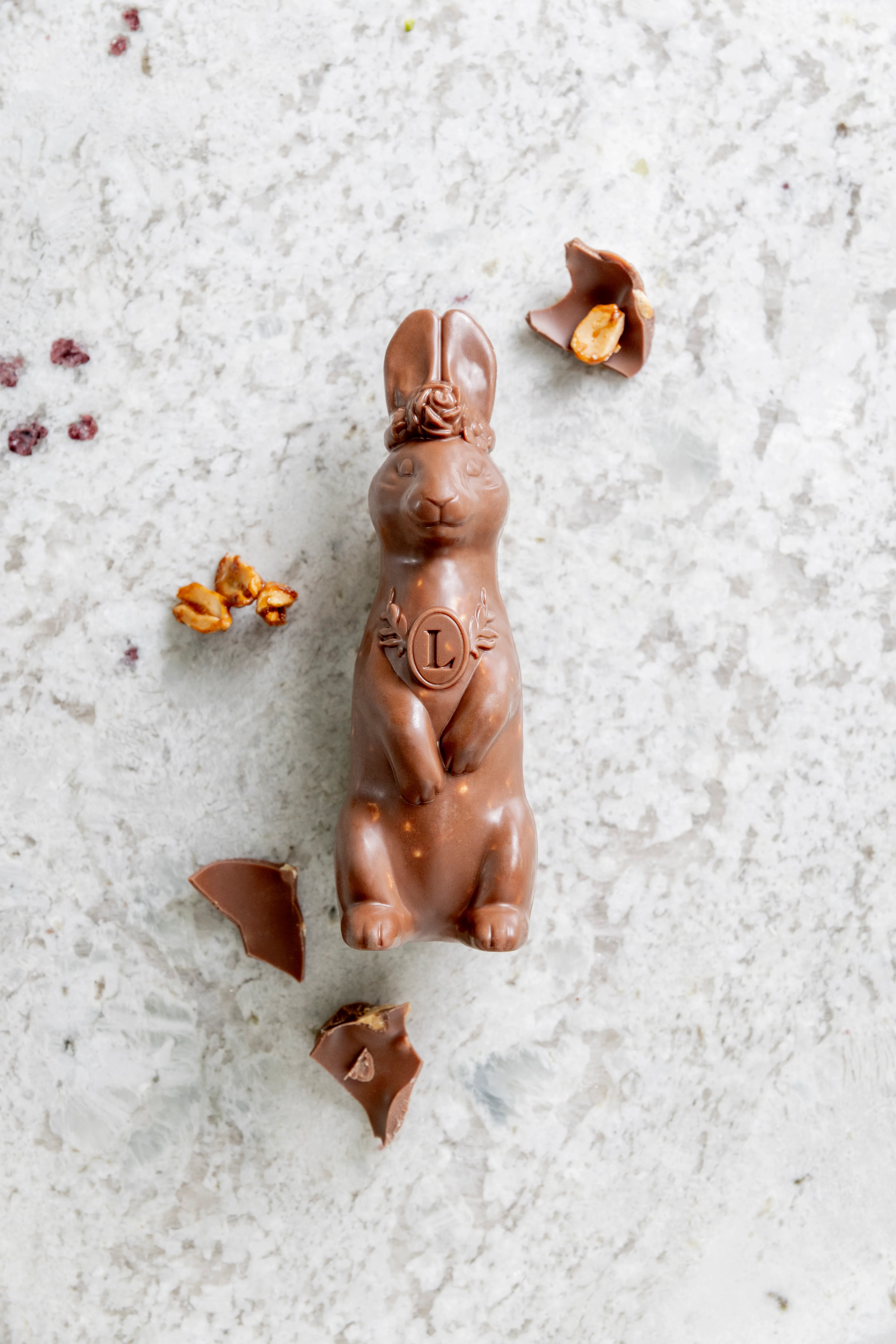 « LALA » le Lapin - Chocolat au lait & Cacahuètes - Image 4