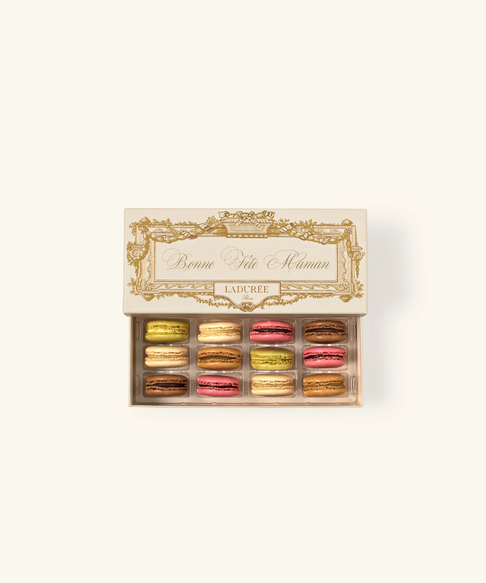 Coffret de 12 macarons "Fête des mères" - Image 2