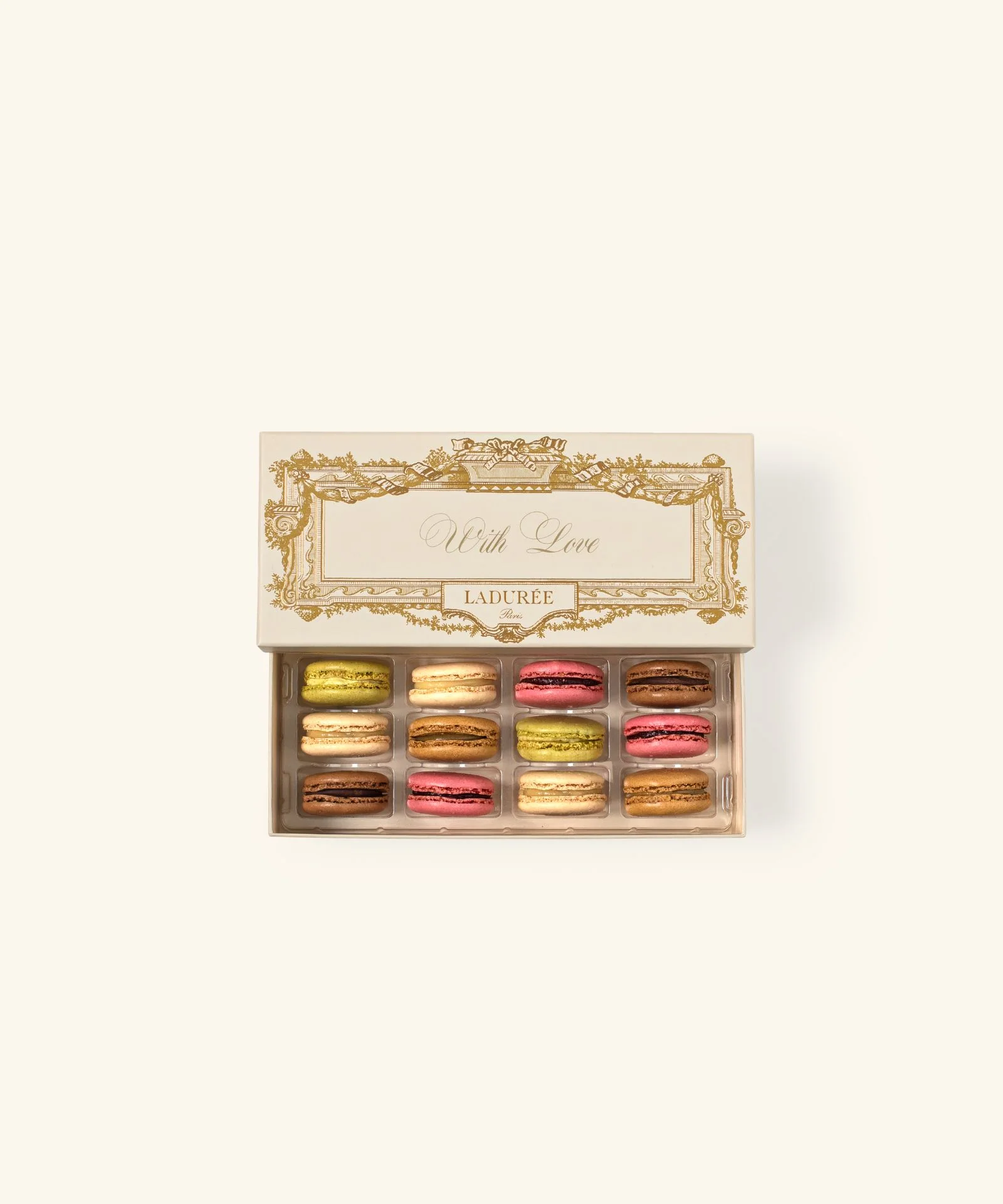 Coffret de 12 macarons "Fête des mères" - Image 3