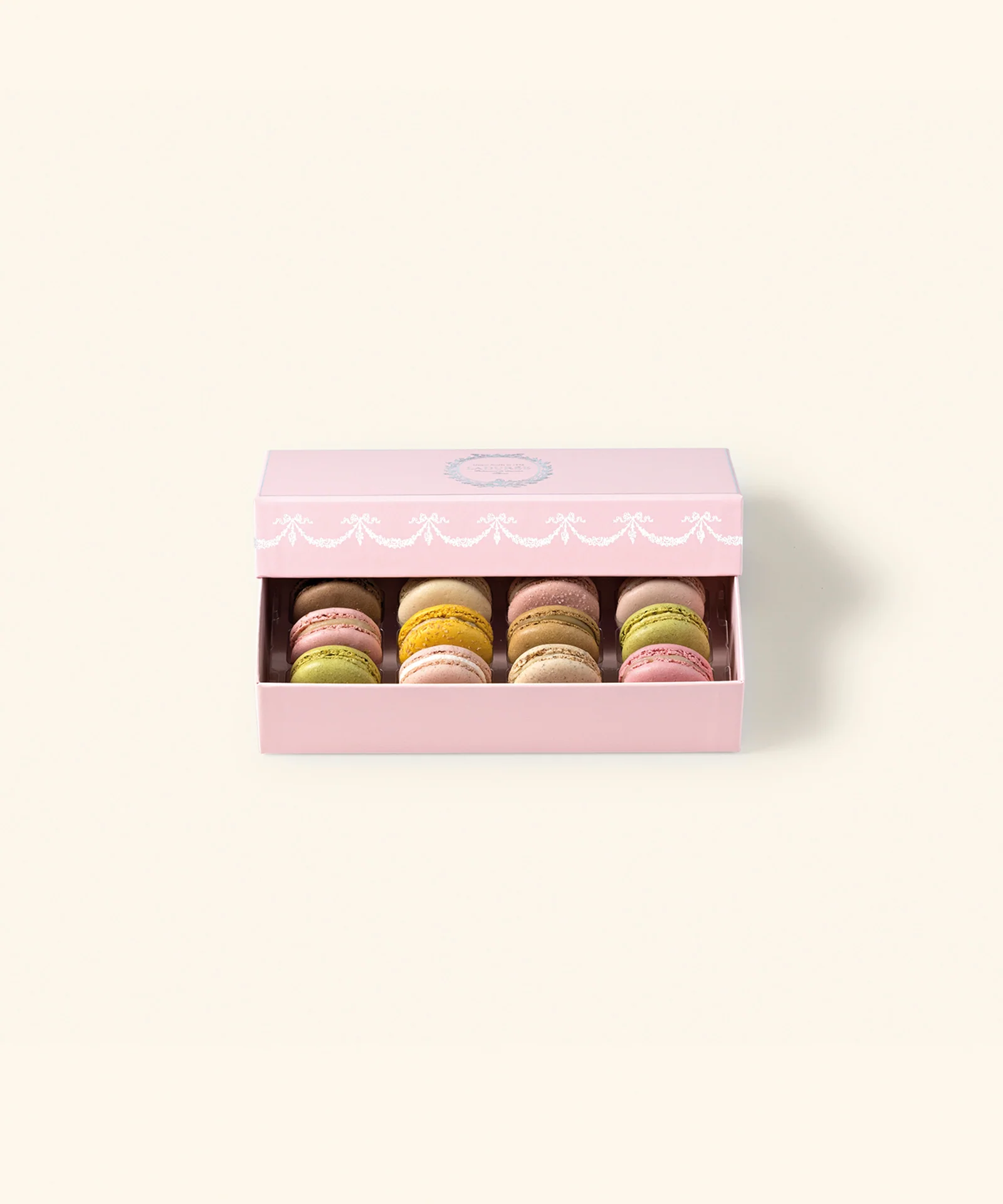 Coffret de 12 macarons "Intemporel" - Image 2