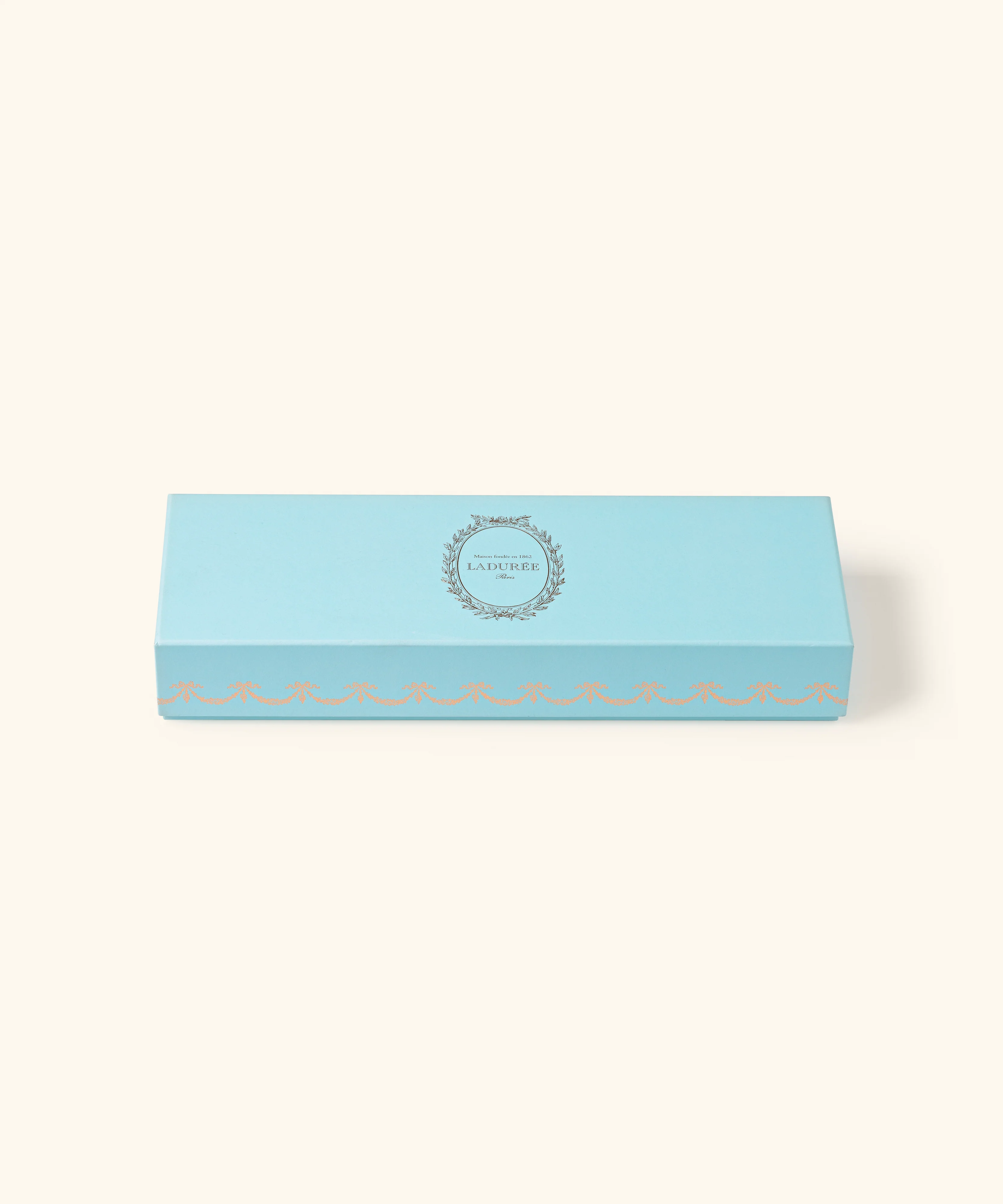 Coffret de 28 macarons "Intemporel" - Bleu - Image 2