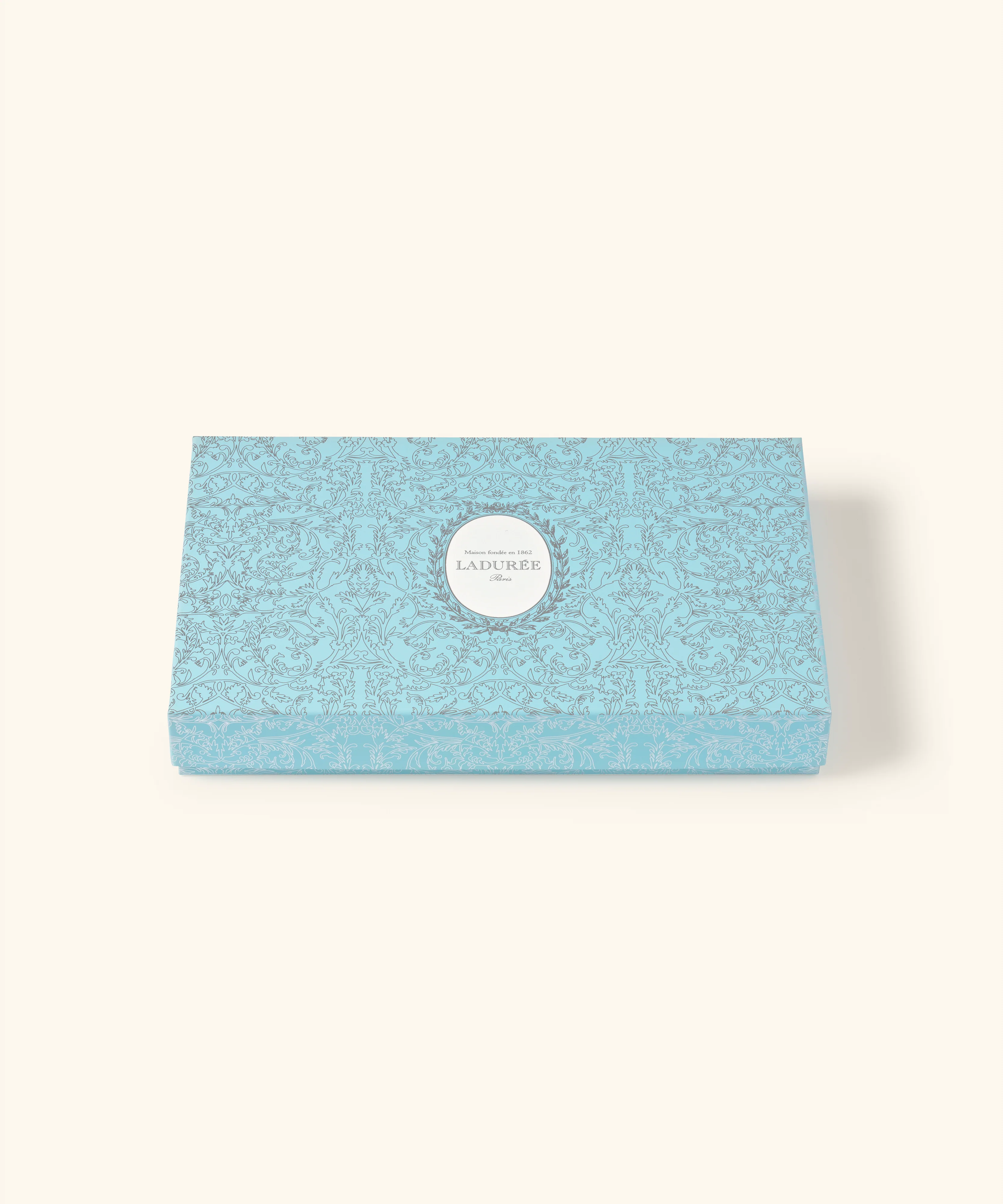 Coffret de 42 macarons "Arabesque" - bleu - Image 3