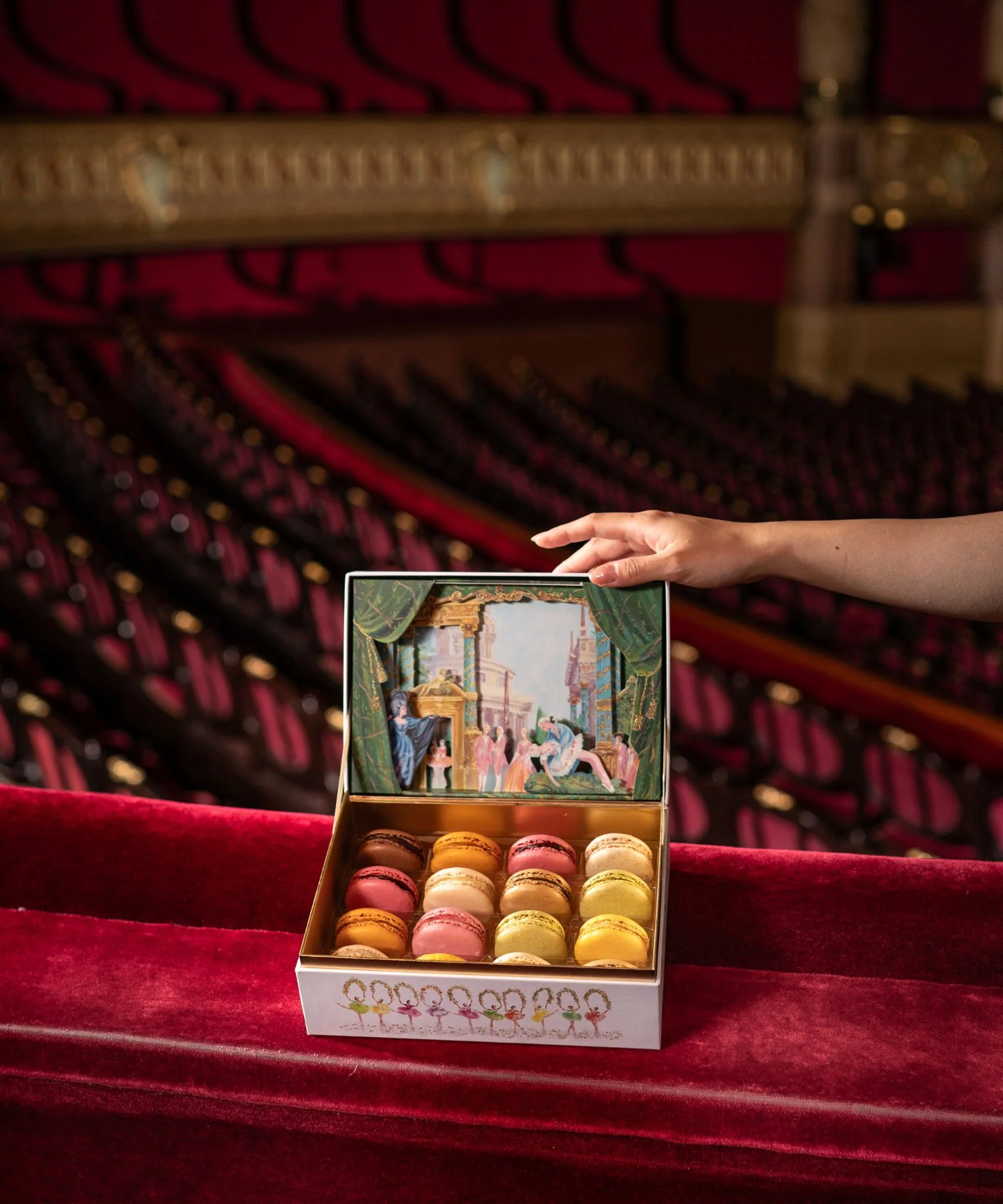 Coffret de 16 macarons "Ladurée x Opéra national de Paris" - Image 4